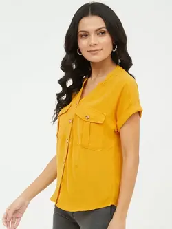 پیراهن زنانه طرح خردلی هارپا