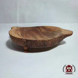 میوه خوری چوبی دستساز بلوط سایز 4 کد H14