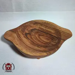 میوه خوری چوبی دستساز بلوط سایز 4 کد H12