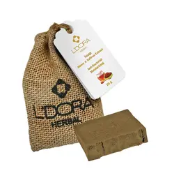 صابون گیاهی عصاره‌عسل و زعفران لدورا هربال 70 گرمی