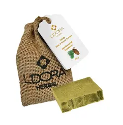 صابون گیاهی عصاره‌ کاج وگیاه مریم‌گلی لدورا هربال 70 گرمی