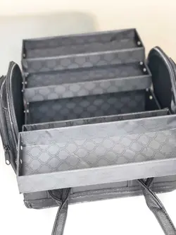 کیف لوازم آرایشی تاتو،ناخن،مژه سایز کوچک طبقه دار - نیل تَت