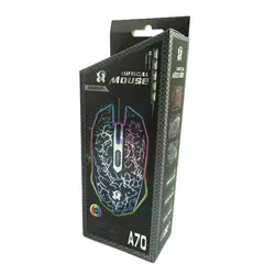 ماوس سیم دار گیمینگ مدل A70 سایلنت