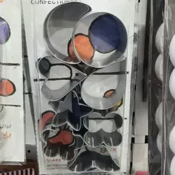 کاتر شیرینی مشهدی پک 9 عددی فلزی