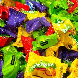 آبنبات میوه ای پذیرایی ترش 250 گرمی