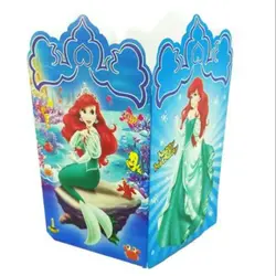 تم تولد ظرف پاپ کرن تم پری دریایی(پک 9عددی)