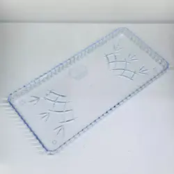 سینی رولت گلپر کریستالی سایز 12در16 سانت