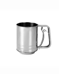 الک چرخشی لیوانی استیل دو پره