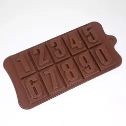 قالب شکلات سلیکونی طرح اعداد انگلیسی