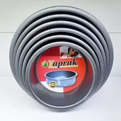 قالب کیک گرد تفلون اعلاء قطر 18 سانت ارتفاع 8.5 سانت