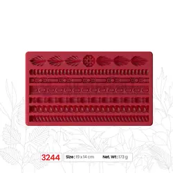 مهر حلوا کد چهار سایز 5.5سانتی (مخصوص حلوا، کلمپه، کلوچه، شیرینی و فوندانت)