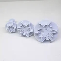 کاتر فشاری طرح ستاره (پک سه عددی) در 3 سایز مختلف