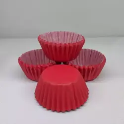 کاغذ کیک یزدی 20 عددی رنگ قرمز