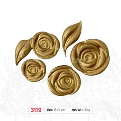 مهر حلوا کد شش سایز 5.5 سانتی (مخصوص حلوا، کلمپه، کلوچه، شیرینی و فوندانت)