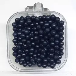 مروارید خوراکی تزئینی رنگ مشکی