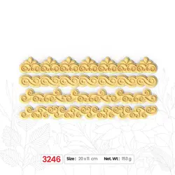 مهر حلوا کد سه سایز 5.5 سانتی (مخصوص حلوا، کلمپه، کلوچه، شیرینی و فوندانت)
