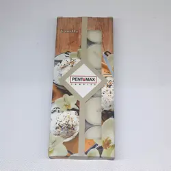شمع وارمر عطری 10 عددی 3 ساعت سوز (عطر وانیل)
