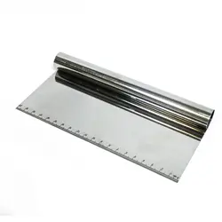 کاردک استیل خامه کشی مدرج طول ۲۰ سانت