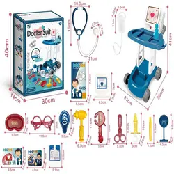 ست دندان پزشکی با میز