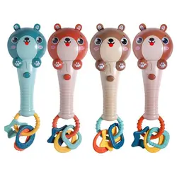 جغجغه و دندونی موزیکال طرح خرس