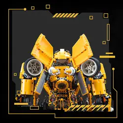 لگو قهرمانی ربات ترنسفورمز ریمبو مدل KBOX V5007 Transformers Bumblebee DJ-Rambo Man