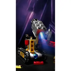لگو قهرمانی کامیون و ربات ترنسفورمز مدل LW2052A MECH BUILDING BLOCKS