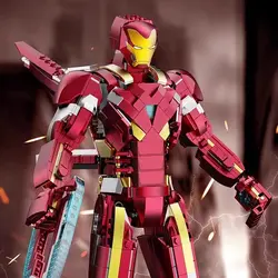 لگو ایرون من مدل TL-6013 Iron Man MK50