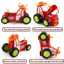 اسباب بازی تراکتور دیوانه  مدل WNSULL RC Crazy Jumping Cars