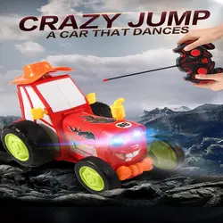 اسباب بازی تراکتور دیوانه  مدل WNSULL RC Crazy Jumping Cars