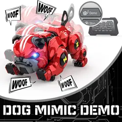 اسباب بازی کنترلی سگ بولداگ مدل Lterfear Robot Dog for Kids