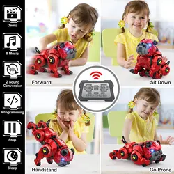 اسباب بازی کنترلی سگ بولداگ مدل Lterfear Robot Dog for Kids