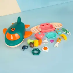 اسباب بازی ست آشپزخانه طرح هواپیما مدل Plane kitchen set toy