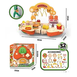 اسباب بازی همبرگر ساز کیف قارچی مدل Mushroom messenger hamburger