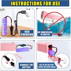 تفنگ آب پاش 2مخرنه شارژی مدل ELECTRIC WATER GUN