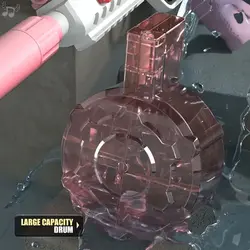 تفنگ آب پاش پر سرعت مدل QBZ95 High Speed Electric Drum-Fed Water Gun