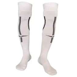 جوراب فوتبال مردانه کف نخی سفید