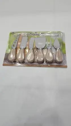 ست کارد صبحانه خوری چوبی 6 عددی