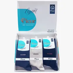جوراب مردانه دو سیلندر پنجه گیری