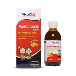 شربت مولتی ویتامین ویواکیدز Multivitamin Liquid VivaKids
