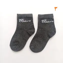 جوراب بچگانه طرح گورخر