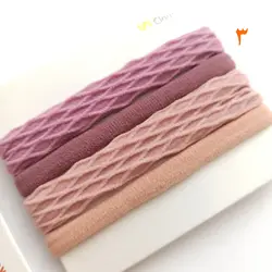 کش مو زنانه حوله ای بسته 4 عددی
