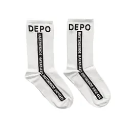 جوراب زنانه ساقدار ورزشی طرح DEPO