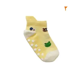 جوراب پسرانه کوکو بی یو طرح حیوانات جنگل سایز 4تا6 سال