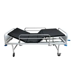 تخت بیمار سه شکن فلزی