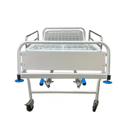 تخت بیمار سه شکن فلزی