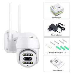 مینی اسپید دام دو لنز Ultra HD زودار ۸x
