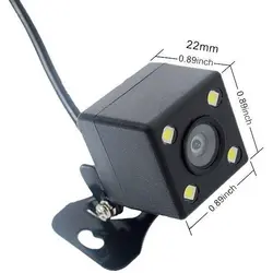 دوربین دنده عقب چهار LED دید در شب خودرو 4LED CAR REAR CAMERA