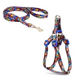 قلاده کتفی پترن همراه با لید NinaPet سایز 0