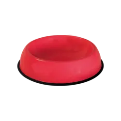 ظرف آب و غذای فلزی لعابدار رنگی Raha سایز L