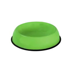 ظرف آب و غذای فلزی لعابدار رنگی Raha سایز L